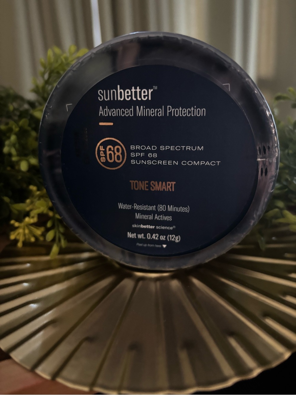 Tone Smart SPF 68 Mineral Sunscreen Compact from SkinBetter
Science….Brand New